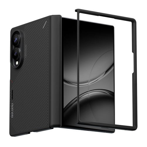 Magnetyczne Etui AULUMU Aramid Fiber do Samsung Galaxy Z Fold8 czarne