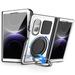 R-Just Pancerne Etui Antywstrząsowe do Samsung Galaxy Z Fold8 srebrne