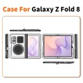 R-Just Pancerne Etui Antywstrząsowe do Samsung Galaxy Z Fold8 srebrne