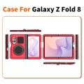 R-Just Pancerne Etui Antywstrząsowe do Samsung Galaxy Z Fold8 czerwone