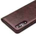 QIALINO Klasyczne Etui Pokrowiec Huawei P20 Pro brązowy