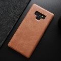 Skórzane etui ochronne typu plecki Galaxy Note 9 - brązowe