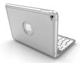 Mocne Etui Podświetlana Klawiatura Etui iPAD MINI 4/5 srebrna