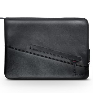 QIALINO Skórzane Etui Pokrowiec do iPad Pro 12.9 czarne