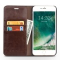 Etui QIALINO iPhone 8 brązowe