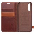QIALINO Eleganckie Skórzane Etui Huawei P20 Pro brązowe