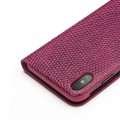 QIALINO Skórzane Etui Pokrowiec iPhone XS Max różowe