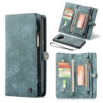Etui Portfel CASEME Vintage Samsung Galaxy Note 9 - niebieski