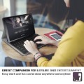 Etui Bezprzewodowa Klawiatura Pen Slot Samsung Galaxy Tab S4 10.5 granatowa
