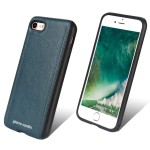 Skórzane Etui Plecki PIERRE CARDIN iPhone 7 zielone