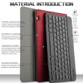 Etui Klawiatura do Huawei Mediapad T5 10 czerwona