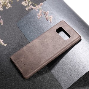 Skórzane Matowe Etui Plecki USAMS Samsung Galaxy Note 8 brązowe