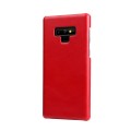 Skórzane etui ochronne typu plecki Galaxy Note 9 - czerwone