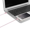 MOMAX Elite Lightning MFi kabel USB 8pin do iPhone iPad iPod - różowy