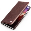QIALINO Skórzany Pokrowiec Etui do Xiaomi Mi 8 Mi8 brązowe