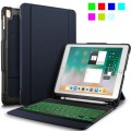 Podświetlana Klawiatura Bezprzewodowa do iPad 9.7 2017 granatowa