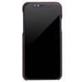 Etui QIALINO iPhone X brązowe