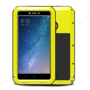 Pancerne Etui LOVE MEI Xiaomi Mi Max 2 żółte