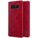 Etui Pokrowiec NILLKIN Qin Samsung Galaxy Note 8 czerwony