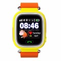 Q90 GPS Smartwatch dla dzieci żółty
