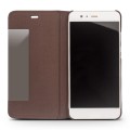 Biznesowe Etui QIALINO do Huawei P10 Plus brązowe