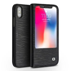 QIALINO Etui Pokrowiec Window View do iPhone X 