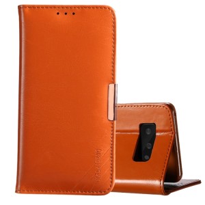 Skórzane Eleganckie Etui KLD skóra do Samsung Galaxy Note 8 brązowe