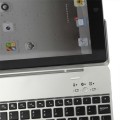 Mocne Etui Klawiatura Bluetooth iPad 2 3 4 srebrne