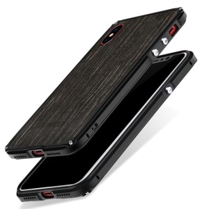 Aluminiowe Etui Ramka Plecki Showkoo do iPhone X (Ten) 