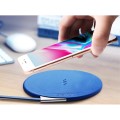 JOWAY elegancka ładowarka bezprzewodowa WXC02 do iPhone X, Samsung - niebieska
