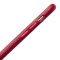 QIALINO Skórzane Etui Plecki do iPhone XS Max czerwone
