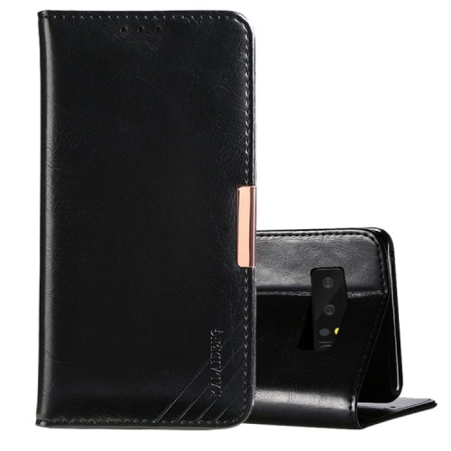 Skórzane etui do Samsung Galaxy Note 8 czarne