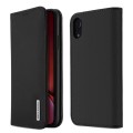 Dux Ducis Skórzane Etui Pokrowiec do iPhone XR 6.1 czarny