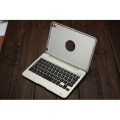 Klawiatura Bezprzewodowa Bluetooth iPad Mini 1 2 3 srebrna