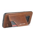Skórzane Etui PIERRE CARDIN Samsung Galaxy S8 brązowe jasne