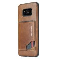 Skórzane Etui PIERRE CARDIN Samsung Galaxy S8 brązowe jasne