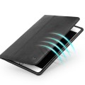 QIALINO Skórzany Pokrowiec Etui do iPad Mini 4 czarny