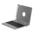 Mocne Etui Klawiatura Bluetooth iPad 2 3 4 srebrne