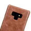 Skórzane etui ochronne typu plecki Galaxy Note 9 - beżowy