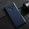 Skórzane etui ochronne typu plecki Galaxy Note 9 - granatowe