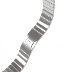 XINCUCO Bransoleta Panelowa do Apple Watch 42mm/44mm stal nierdzewna - srebrna