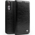 QIALINO Klasyczne Etui Pokrowiec Huawei P20 Pro czarny