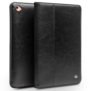 Skórzany Pokrowiec QIALINO iPad Mini 4/5 czarny