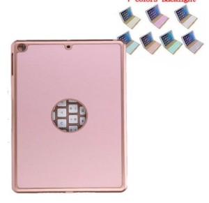 Podświetlana Klawiatura Bluetooth iPad 9.7 2017 / 2018 Rose Gold