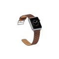 Skórzany Mocny Pasek do Apple Watch 38mm / 40mm brązowy