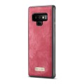 Czerwony portfel etui do telefonu Samsung Galaxy Note 9 z przegrodami na karty