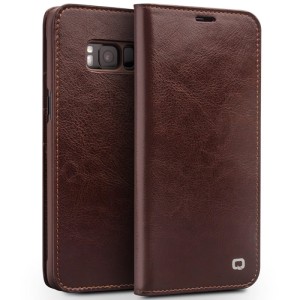 Skórzany Pokrowiec Etui QIALINO Samsung Galaxy S8 Plus