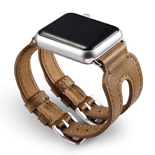 Skórzany pasek iCARER do Apple Watch 38mm