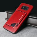 Skórzane Etui PIERRE CARDIN Samsung Galaxy S8 czerwone