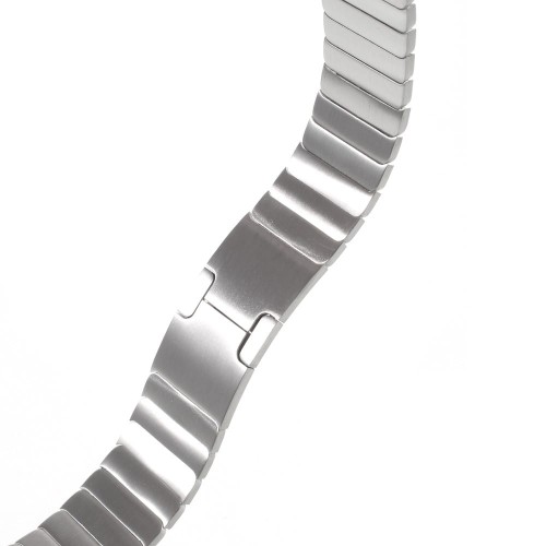 Stalowa Bransoleta Panelowa do Apple Watch 38/40/41mm srebrna